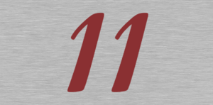  Aluminium huisnummerborden