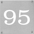 Aluminium huisnummer