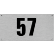 Nummerplaten Aluminium